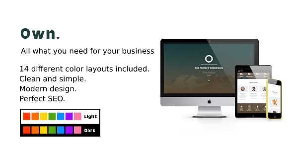 Own - Multipurpose OnePage Template